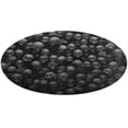 thumbnail image 5 of Horror Collection Skull Round Carpet Circle Rug Outdoor Patio Area Rug Washable Large Area Rugs Hallway Room Decor Fitness Mats, 5 of 8