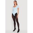 thumbnail image 3 of Women's Scoop Neck Short Sleeve Bodysuit, 3 of 4