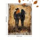 thumbnail image 3 of Qisvanset 12x16 Inch Western Cowboy Bible Canvas Wall Art, Couple Wedding Housewarming Faith Gift, 3 of 8