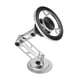 thumbnail image 2 of Soporte para teléfono de coche - soporte magnético giratorio a 1080° con diseño plegable • 8 imanes fuertes para fijación segura del teléfono • Universal para todos los teléfonos • Gris/Dorado/Plata, 2 of 6