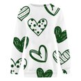 thumbnail image 4 of VBARHMQRT Cool Hoodies Lady Lover Holiday Often Round Collar Without Cap Printed Pullovers, 4 of 4