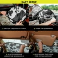thumbnail image 6 of Auto Drive  Universal Fit Paw Print Twist Sunshade 2 Pieces, 28 x 31.5 inches, 6 of 9