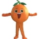 thumbnail image 3 of Disfraz de mascota de dibujos animados de fruta naranja, disfraz de Cosplay de Halloween, lindo conjunto de actuación de personaje de fruta, 3 of 5