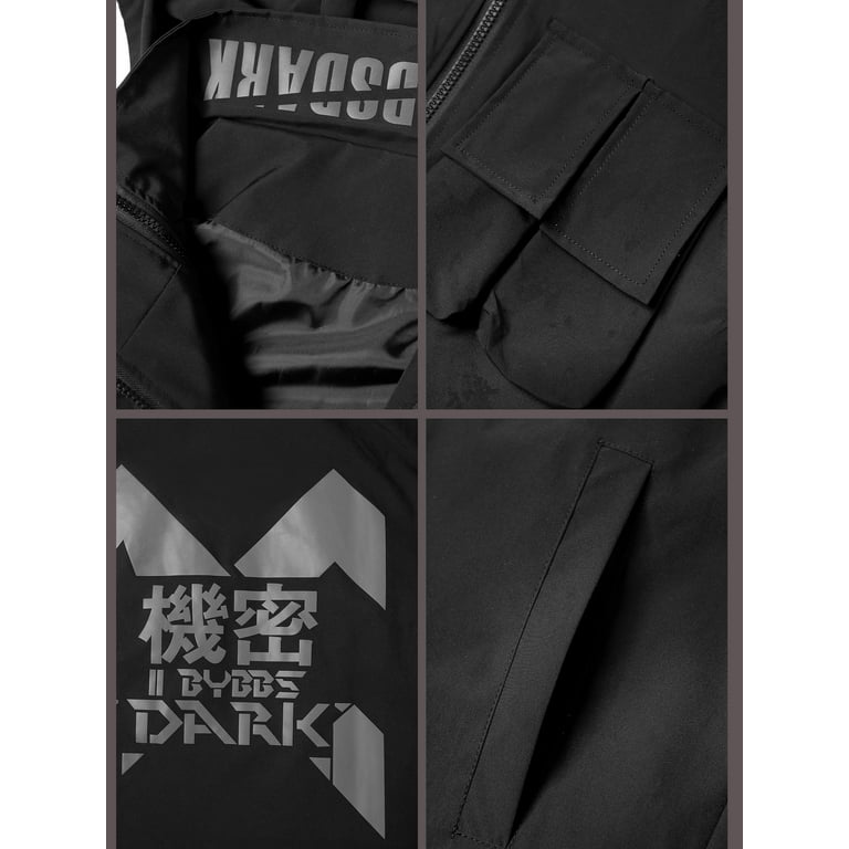 Niepce Inc Japanese Streetwear Kanji Techwear Black Niepce Inc Japanese Streetwear Kanji Techwear Black