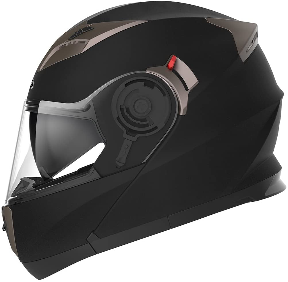 Motorcycle Modular Full Face Helmet DOT Approved - YEMA YM-925