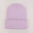 thumbnail image 2 of Bonnet d'Hiver Tricoté pour Hommes Bonnet d'Hiver Bonnet d'Hiver Doux Extensible Chapeau Unisexe Chaud avec Protection de l'Oreille pour Hommes Femmes, 2 of 5