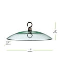 thumbnail image 2 of Mosaic Birds M383-200-00 Petite Glass Baffle Dome Bird Feeder, Clear, 2 of 7