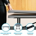 thumbnail image 3 of Lifetime 6 Foot Rectangle Folding Table, Indoor/Outdoor Commercial Grade, Wilson Gray, 3 of 20