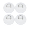 thumbnail image 2 of 4PCS D  Patch PVC Round Shape Stainless Steel D  Pad For Inflatable Boats, Paddle Boards, Rubber Dinghies, 2 of 8