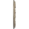 thumbnail image 4 of Ekena Millwork 12 1/4"OD x 7 1/2"ID x 7/8"P Ribbon with Bow Ceiling Medallion (Fits Canopies up to 7 1/2"), Hand-Painted Gobi Desert Crackle, 4 of 6
