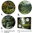thumbnail image 3 of Designart "Forest Woods Pastoral I" Landscapes Floater Framed Wall Art Living Room, 3 of 7