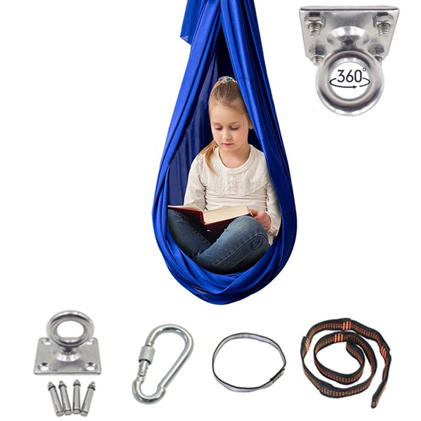 TRKIYQC Niños Bebé Elástico Hogar Hamaca Entrenamiento Sensorial Autismo Alivio Silla Colgante para Exterior o Interior TRKIYQC moderno