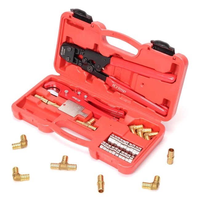 Kit de herramientas para prensar tubos Crimp PEX iCrimp para 10-25 mm