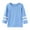 A1-Blue, variant on AJIWYH Uniform Shirts for Girls,Kids Girls Casual Crewneck Tunic Tops Long Sleeve Pullover Loose Blouse T-Shirt (Blue,6-7 Years)