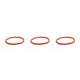 thumbnail image 3 of Pulseras de tobillo Qarigey con cuentas de arroz coloridas para mujer hechas a mano, 3 of 6