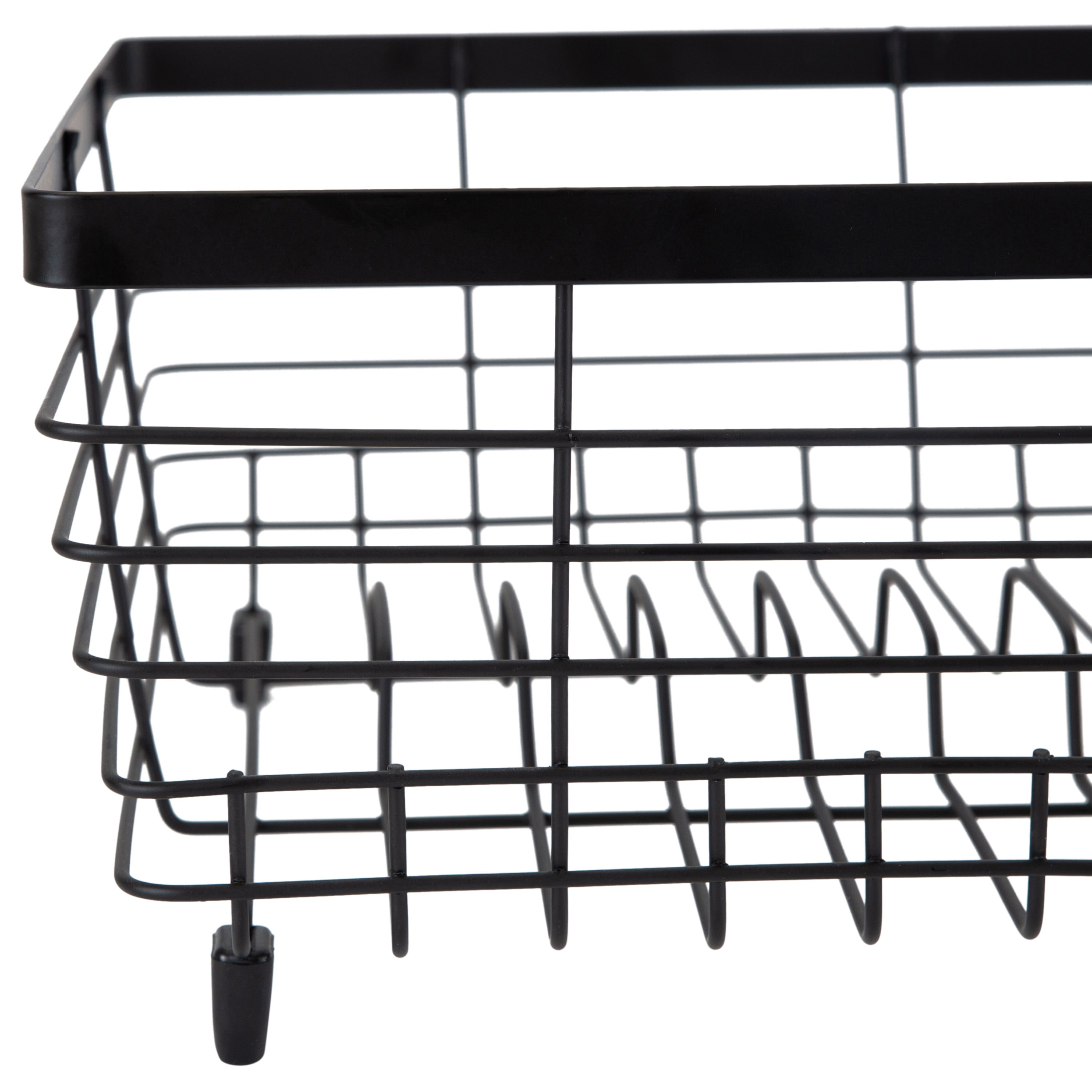 Kitchen Details Flat Wire 5.5 H x 13.9 L Dish Rack in Bronze 