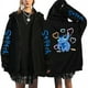 thumbnail image 2 of Nuevo en Sudadera con capucha gótica con cremallera de Disney Stitch, sudaderas con cremallera para mujer, sudadera bonita de Anime Harajuku, ropa de calle de Manga con capucha para mujer, 2 of 5