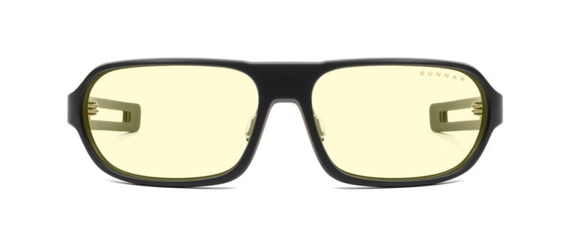 Gunnar Optics Trooper Gaming Eyewear Onyx Frame W Amber Lens