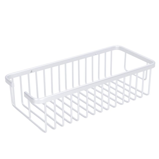 Organizador De Especias Montado En La Pared Organizador De Gabinete Resistente De Gran Capacidad De 30 Cm Soporta 15 Libras Estante De Almacenamiento De Baño De Drenaje Y