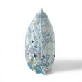 thumbnail image 2 of Papillon Paradise Indoor/Outdoor Pillow with Removable Cover in Blue 26x26, 2 of 7