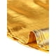 thumbnail image 5 of Vestido sin mangas de cintura alta brillante y ajustado para mujer Inspire Chic, mini vestido dorado 3XL, 5 of 6