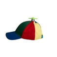 thumbnail image 3 of Rainbow Propeller Nerd Adjustable Hat Halloween Costume Cosplay Accessory, 3 of 7