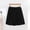 Black, variant on Women's Plus Size Solid Shorts with Pockets Elastic Waist Casual Summer Bottoms