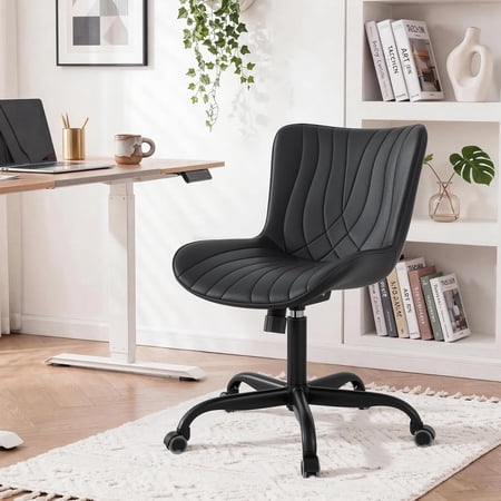 office chair no arms armless product