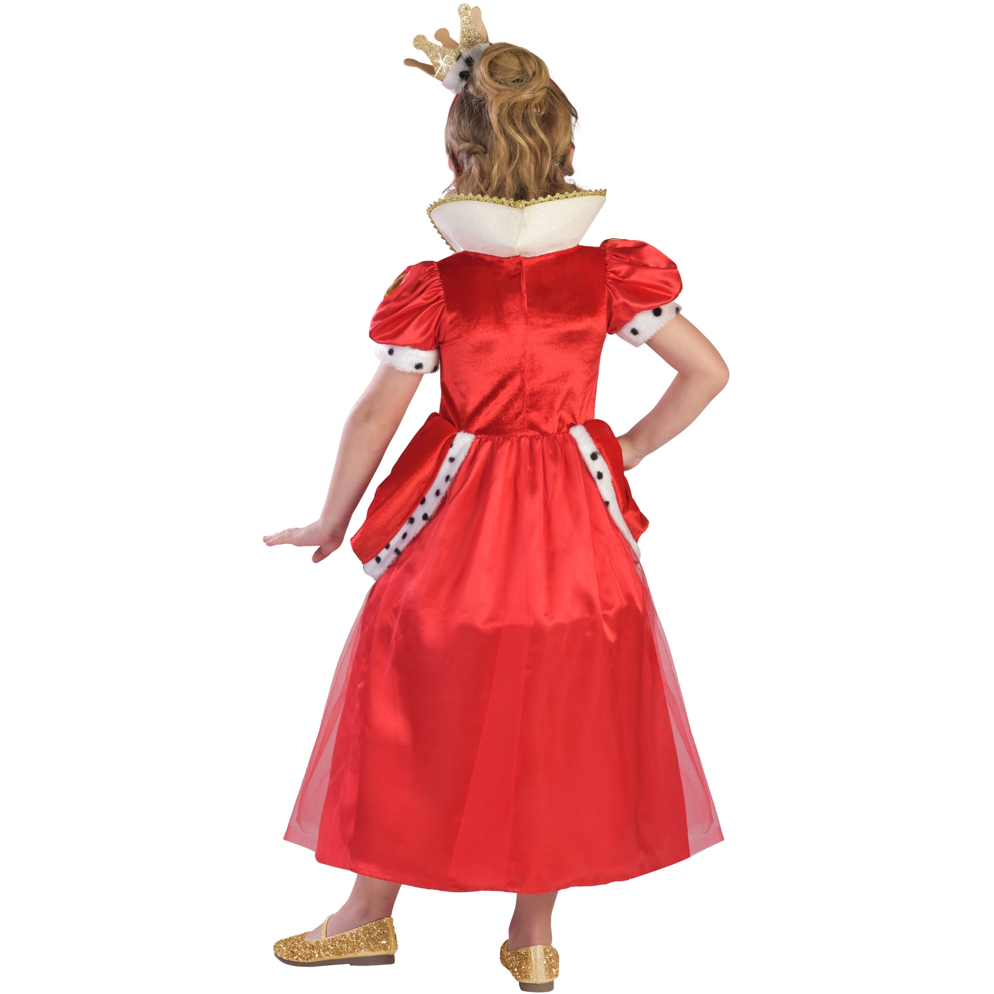 Royal Queen Halloween Costume for Children, Girl's Size L (10/12), by Way to Celebrate