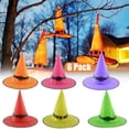 thumbnail image 1 of Colgante De Halloween Iluminado Sombreros De Brujas Que Brillan Intensamente Luces De Cadena Decoración De Halloween Para Ventanas Techos Árboles seitruly HA037238-00, 1 of 6