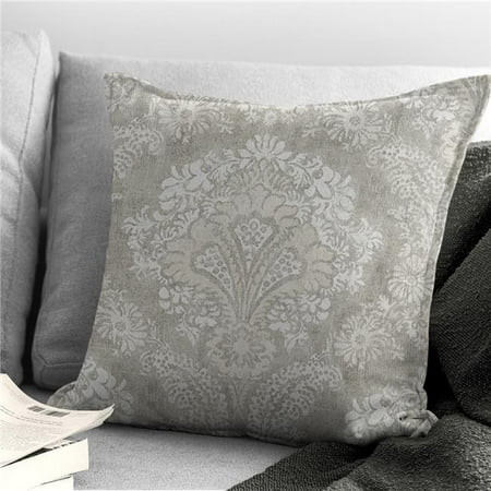 

6ix Tailors OPH-ATK-STO-CFT-24SQ 24 in. Ophelia Decorative Throw Pillows Stone