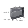 thumbnail image 3 of Ovzne New Zipper Mesh Organizer Bag Set Dispenser With Handheld Portable On Clearance, 3 of 6