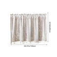 thumbnail image 2 of EGNMCR Home Decor Romantic Printed CurtainKitchen Curtain Cute Spring And Summer Bright And Colorful Kitchen Decoration Short Translucent Retros Coffee Shop Curtain 100x60cm Polyester curtains, 2 of 5