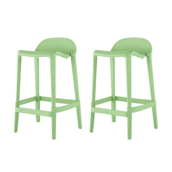 Lagoon Joyous Resin Counter Stool Set of 2