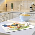 thumbnail image 5 of FREEAMG Rooster Chicken Dish Drying Mat Countertop Protector Kitchen Decor 16"× 18", Microfiber Multi-Purpose Counter Rack Sink Drainer Pad, 5 of 6