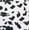 Black, variant on Brown White Poly Cotton Cow Print 60 Inch Fabric By the Yard