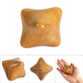thumbnail image 1 of Fragrant Wood Thai Reflexology Massager Hexagonal Acupuncture Therapy Hand Massage Tool #1, 1 of 6