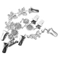 thumbnail image 2 of Miangastore 4Pcs Dress Shirt Clips Brooches Clips Sweater Clips Cardigan Clips Retro Clothing Cinch Clips, 2 of 8