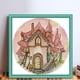 thumbnail image 2 of (FA426) Hilo Algodón Ecológico Bordado No Manchú 14CT 2 Hebras Impresión 38*38cm Kit Serie Naturaleza Muerta Punto Cruz Mushroom Manor (borde Gancho), 2 of 9