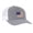 Colorado, variant on Grey Heather and White American Flag Embroidered State Pride Hats-Idaho