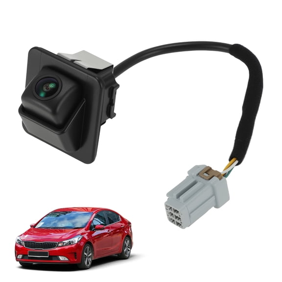 Unique Bargains Rear View Camera for Kia Forte 2017 2018 Sedan EX/LX/S 2.0L L4 Gas Park Assist Backup Reverse Camera Replace 95760-A7AA0/95760-A7AB0