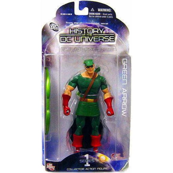 DC Green Arrow History of the DC Universe Series 1 Green Arrow Action Figure