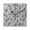 Black, variant on 7.78in Bicycle Repeating Design Square Wall and Table Clock Dual Use Vintage Design in Black or Gold