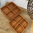 thumbnail image 3 of Tabletop Food Serving Baskets Trays Large Capacity Smooth Surface Basket for Bread Candy Fruit Vegetable, 3 of 8