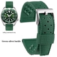 thumbnail image 3 of Correa de caucho tropical para reloj Seiko SRP777J1 de silicona suave, impermeable, transpirable, deportiva, para buceo, para hombre, 20 mm, 22 mm, 3 of 5