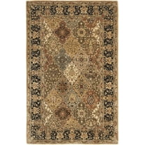 SAFAVIEH Persian Legend Rihanna Oriental Area Rug, Light Green/Black, 5' x 8'