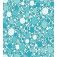 thumbnail image 3 of Ambesonne Abstract Duvet Cover Set, Modern Bubbles Pattern, 2-Calking, Turquoise Teal, 3 of 7