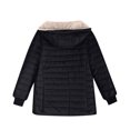 thumbnail image 5 of Dxzfnsa Women's Winter Warm Coats Womens Fashion Fleece Sherpa Lined Coats Winter Thicken Solid Color Puffer Jackets, 5 of 7