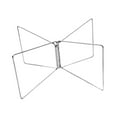 thumbnail image 2 of jinwen Support Pliable Boîte Support Support Pliant Étagère pour Voyage Pêche Randonnée Sans Sac de Rangement, 2 of 7