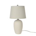 thumbnail image 2 of Tarro de cerámica Lamp Nourison Home de 58 cm con pantalla blanquecina, 2 of 6